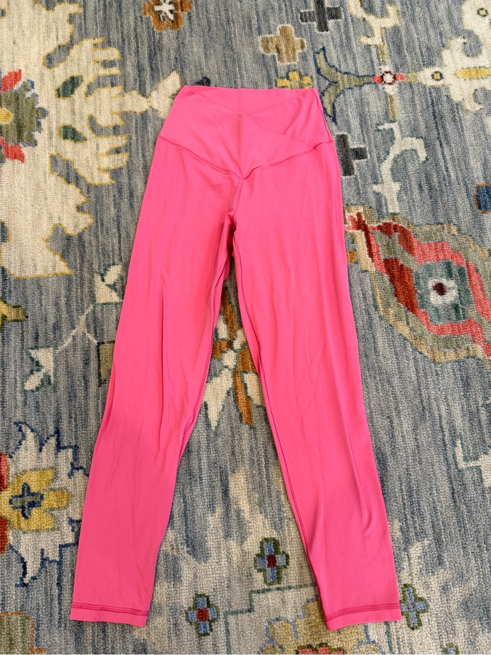 OFFLINE By Aerie Real Me High Waisted Crossover Legging pink size small - Picture 2 of 5